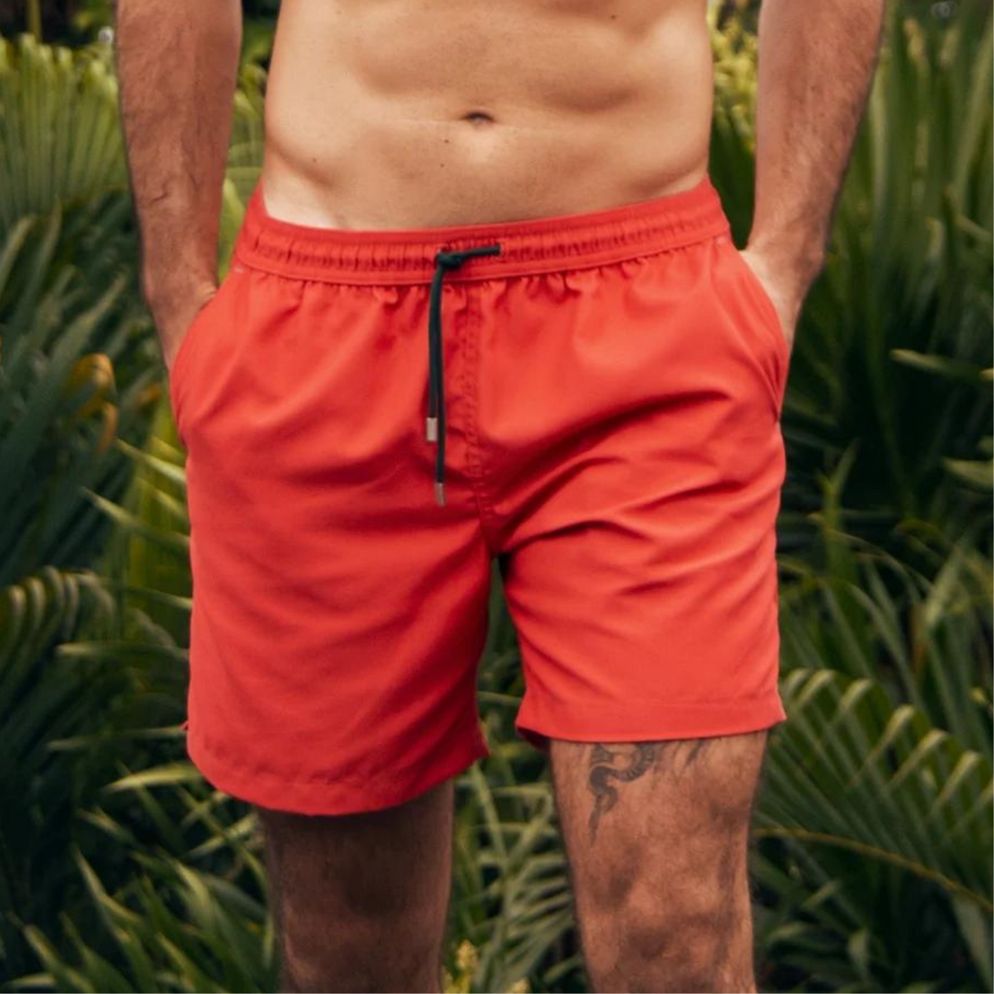 Red Swimming Trunks