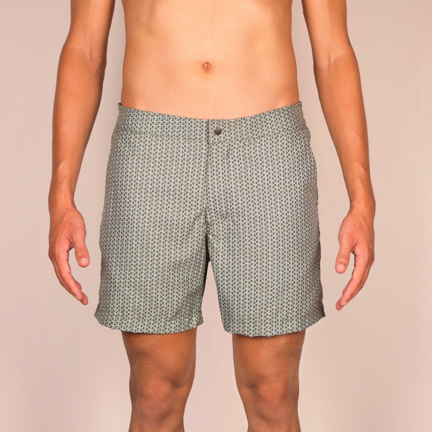 Men's Green Swim Shorts