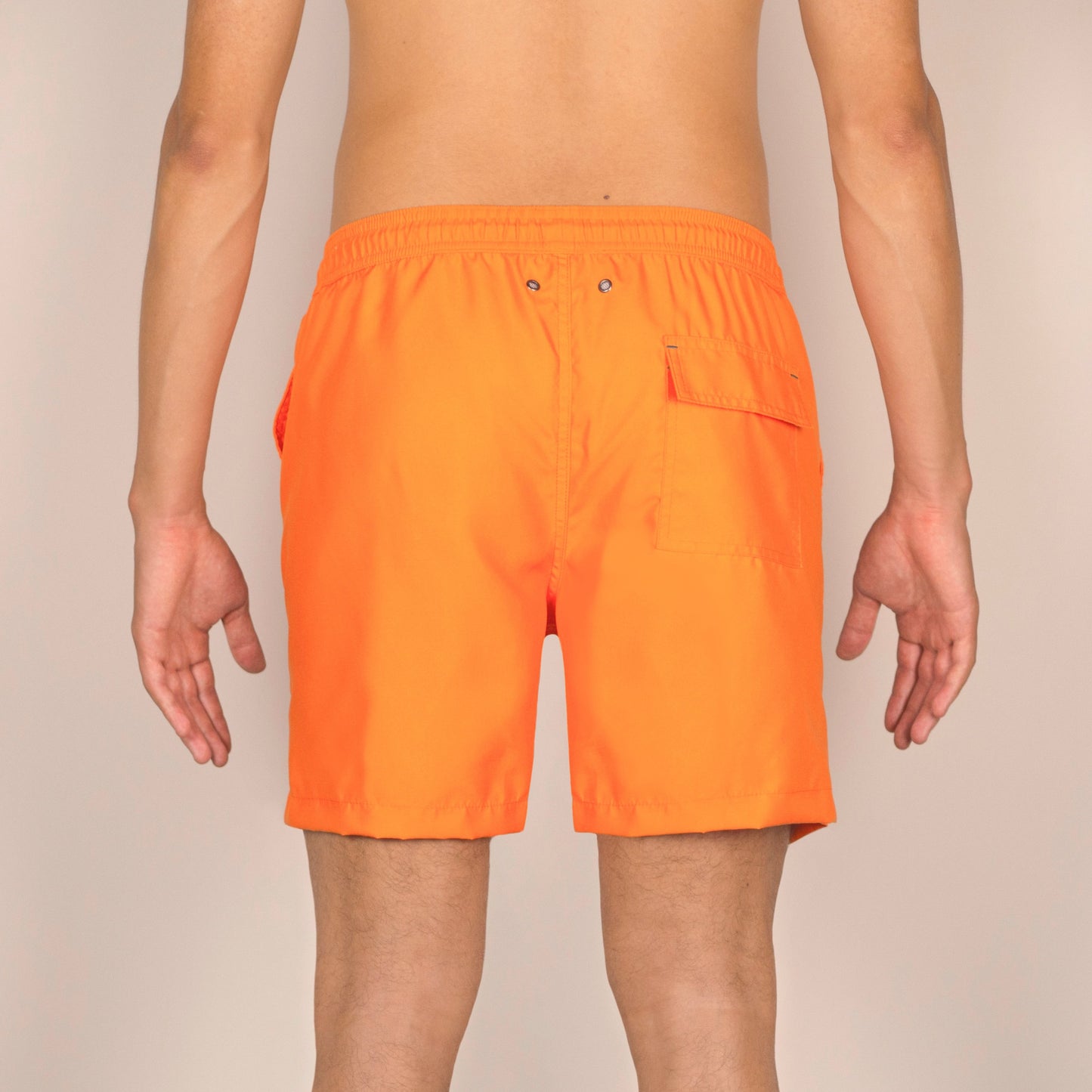 Men's Tangerine Swim Trunks