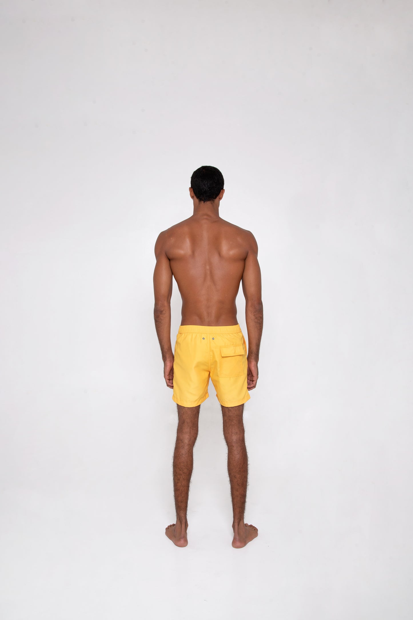 Daff Yellow Swim Shorts