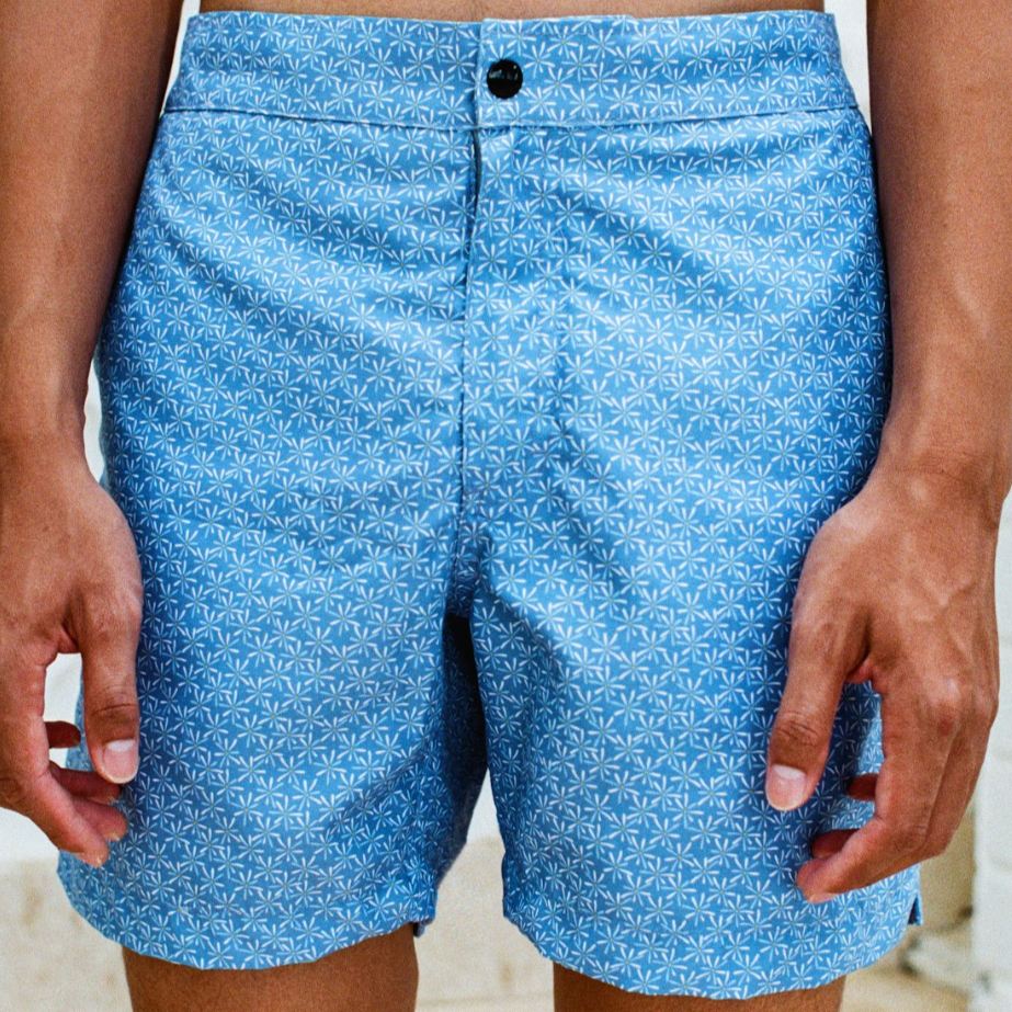 Men's Blue Swim Shorts