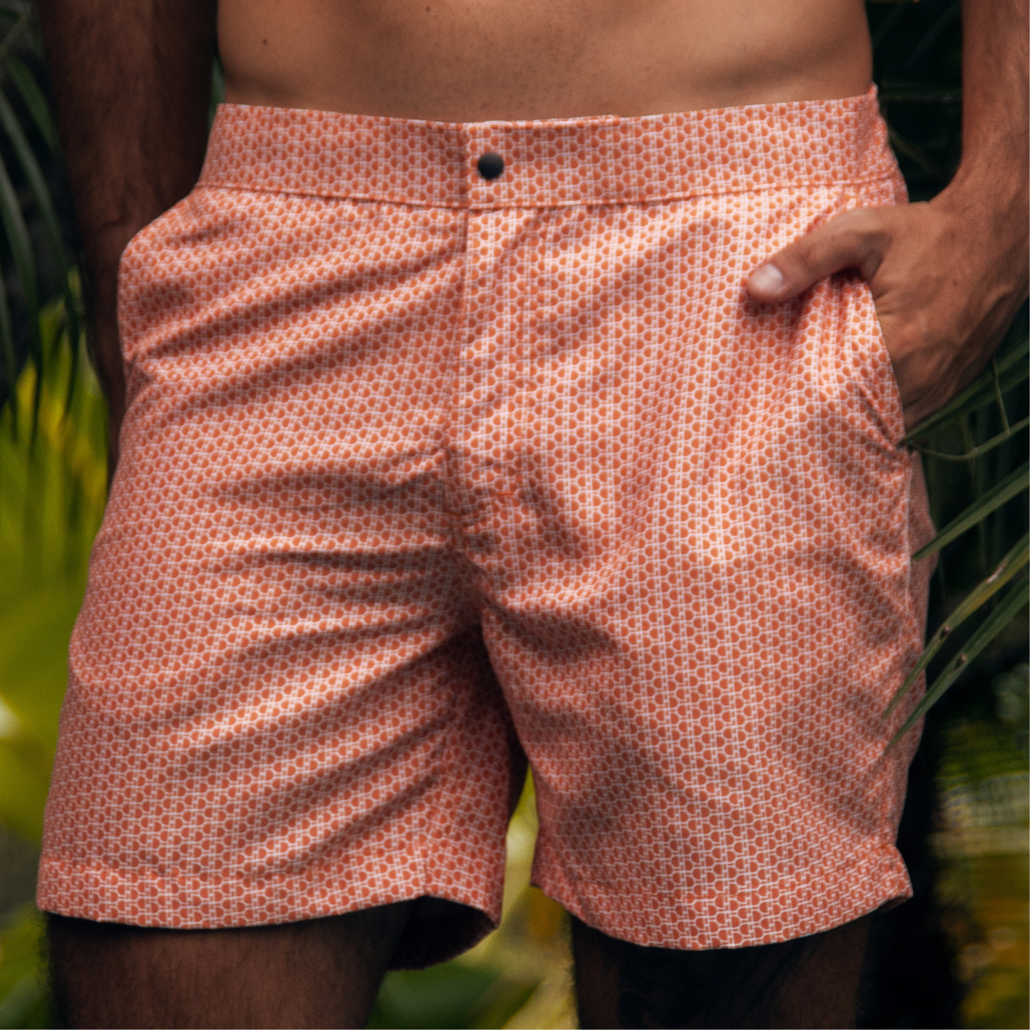 Men's Cotton Swim Shorts